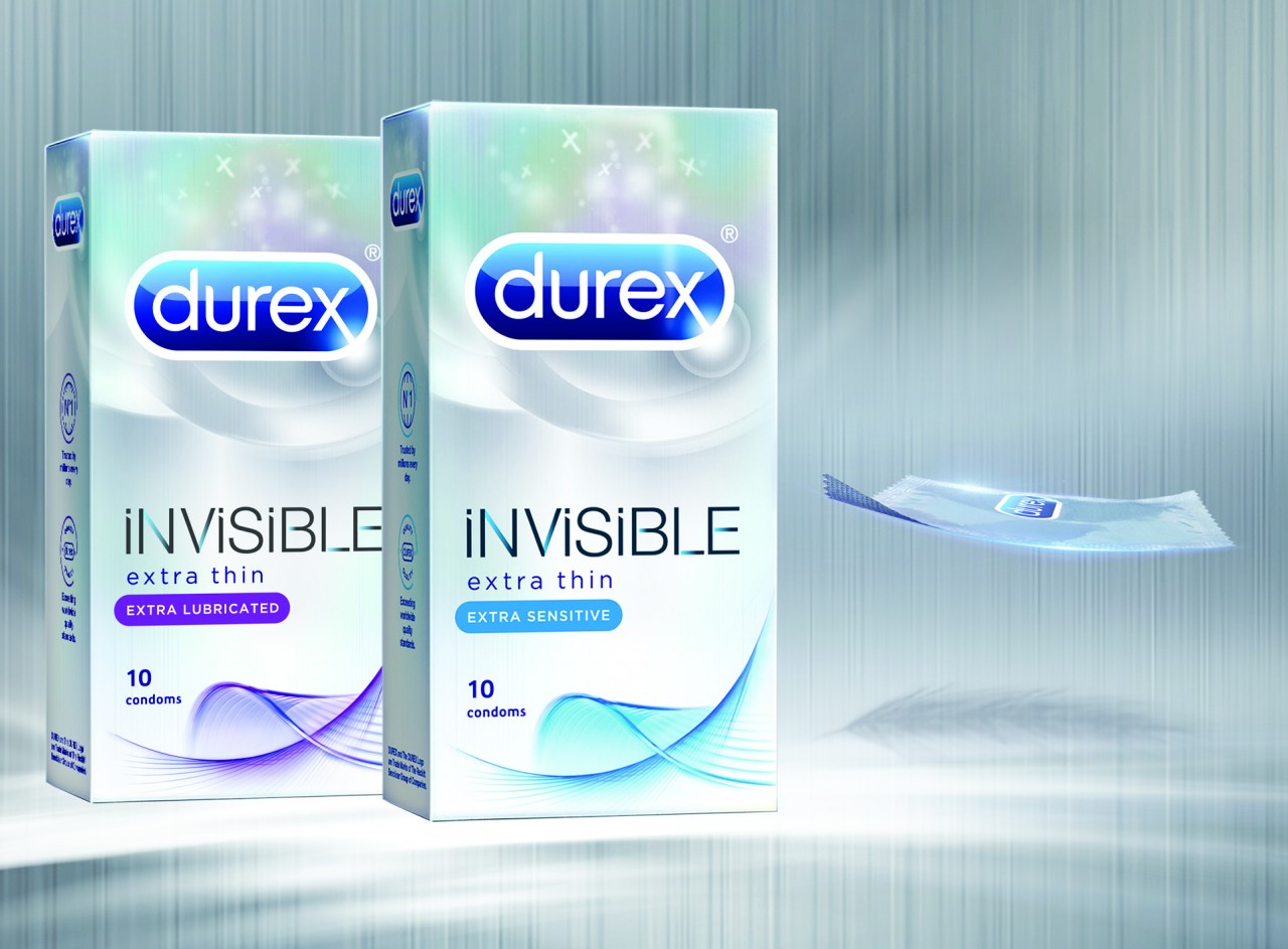 Bao cao su siêu mỏng Durex Invisible Sensitive