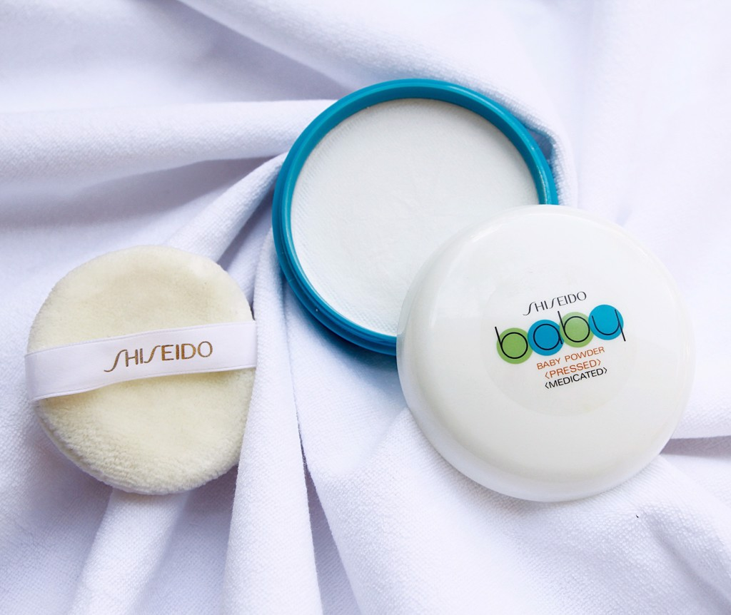 Mẫu phấn phủ Shiseido Baby Powder Pressed