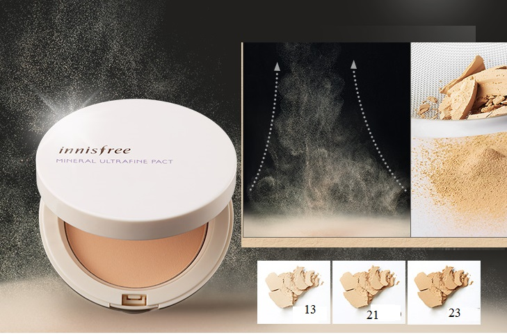 Innisfree Mineral Ultrafine Pact SPF25 PA++