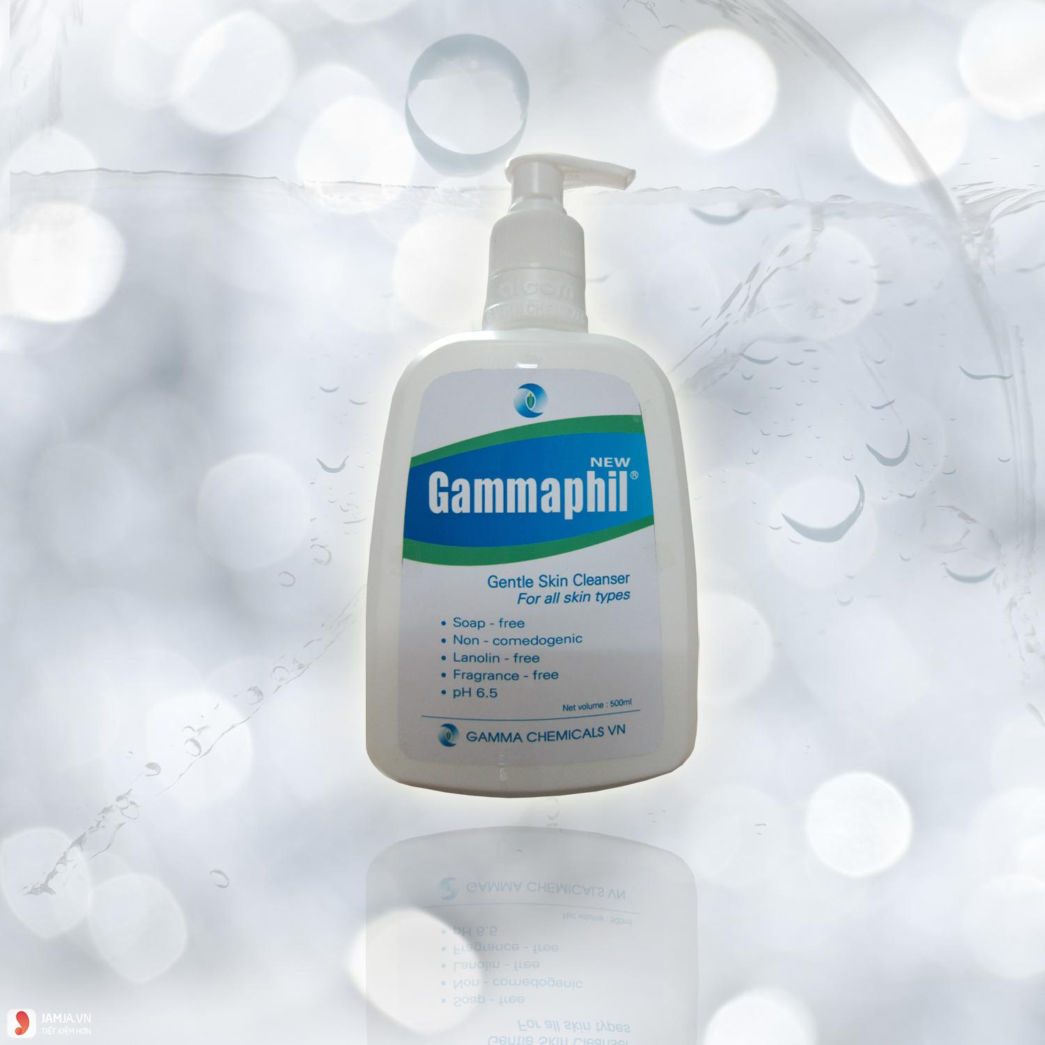 Sữa rửa mặt Gammaphil có nhiều công dụng tốt với làn da