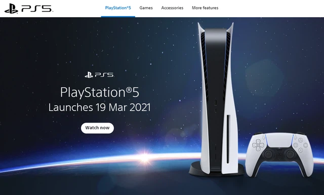 PS5 - Máy chơi game thế hệ mới PlayStation 5