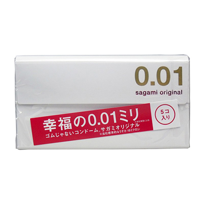 Bao cao su Sagami Original 0.01 siêu mỏng