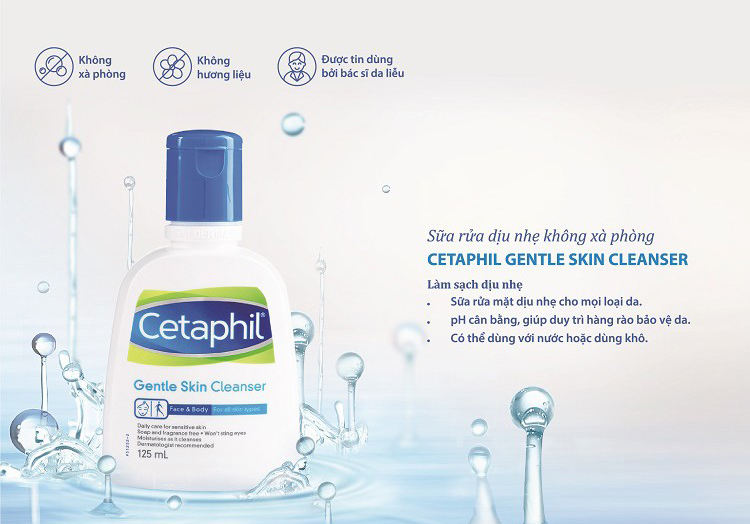 Sữa rửa mặt Cetaphil Oily Skin Cleanser.